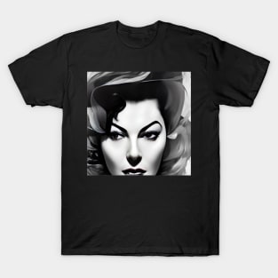 Ava Gardner Vivid 1954 Home Décor T-Shirt